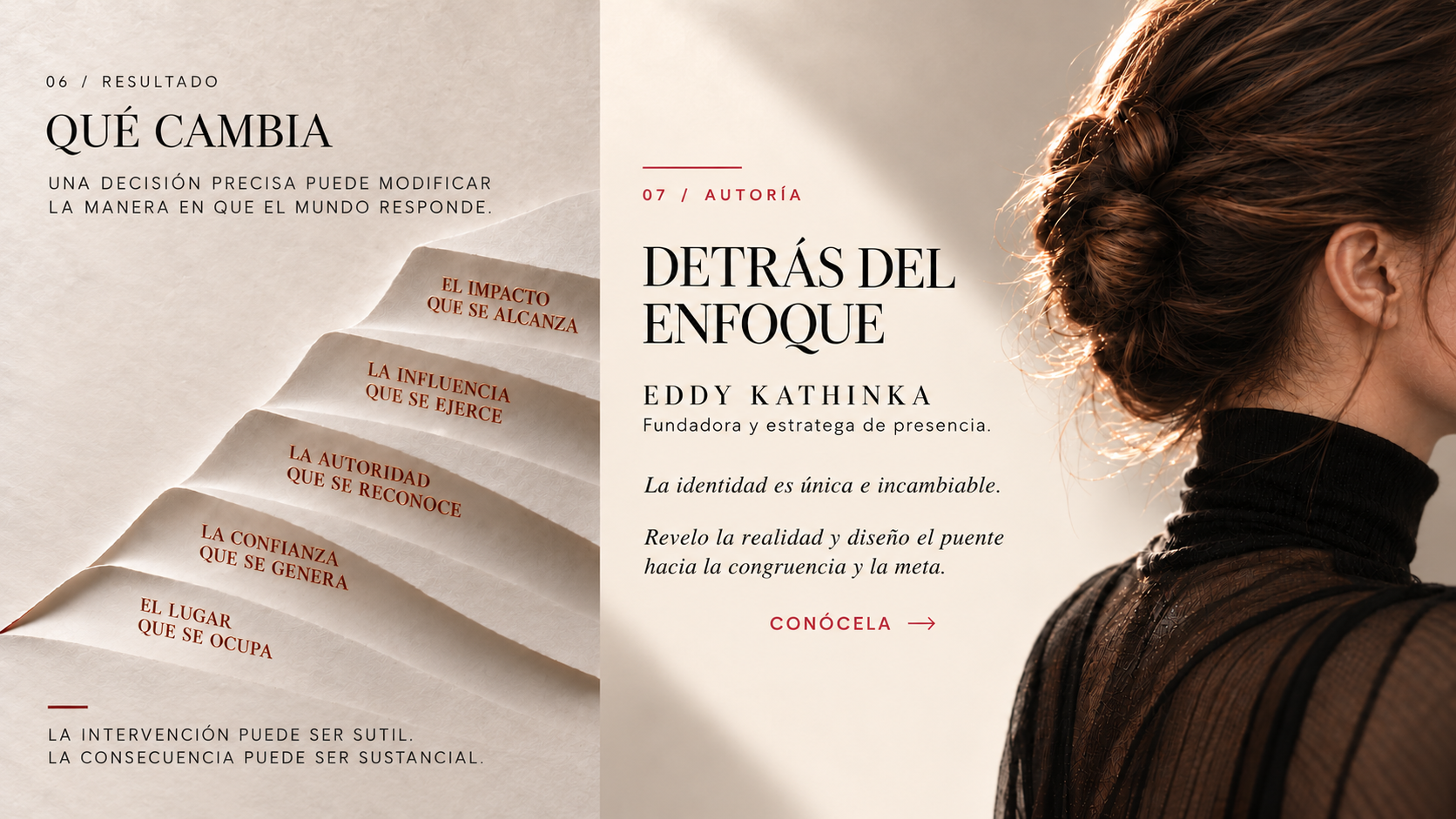 Qué cambia y quién está detrás del enfoque: Eddy Kathinka.